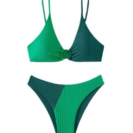 Cross Split Swimsuit